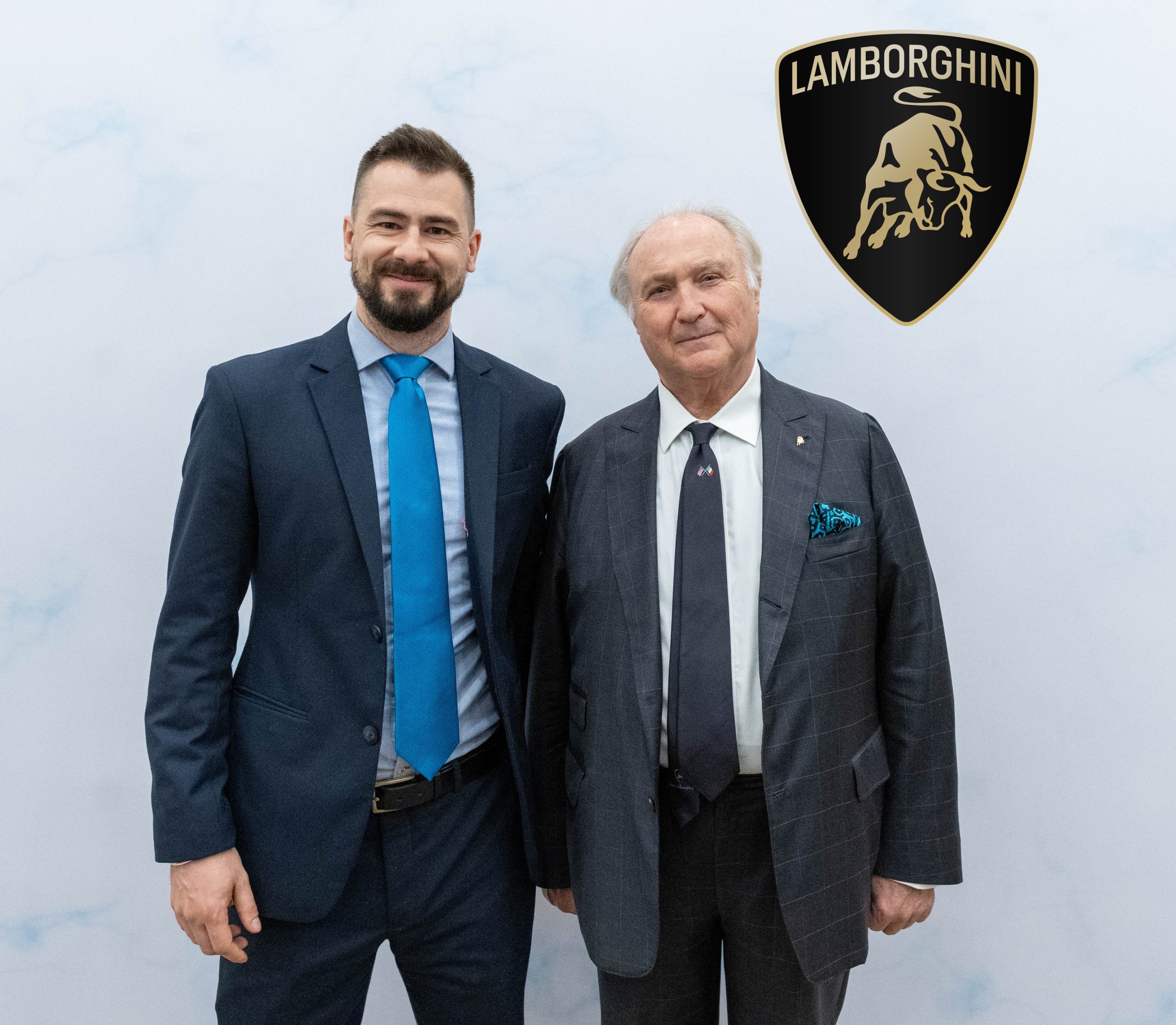 Joel Racine and Tonino Lamborghini